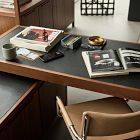 Hughes L-Shaped Desk with Storage Cabinet (56")
