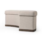 Lintang Crescent Dining Bench (70")