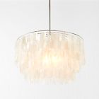 Capiz Round Chandelier (24")