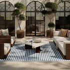 Isle Stripe Outdoor Performance Rug