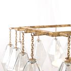 Grand Waterfall Rectangle Chandelier (52")