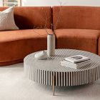 Graphic Stripes Coffee Table (36"&ndash;48")