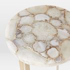 Agate Side Table (13")