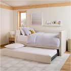 Carter Upholstered Square Daybed w/ Trundle