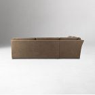 Delara Slipcover L-Shaped Sectional (124")