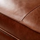 Axel Leather Ottoman