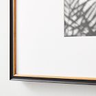 Simply Framed Certificate Frame - Black &amp; Gold