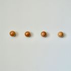 Modern Home by Bellver Wooden Ball Wall Hooks - Set of 4