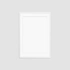 Simply Framed Oversized Gallery Frame &ndash; White/Mat