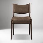 Carryn Leather Armless Dining Chair