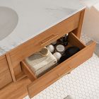 Mid-Century Open Storage Single Bathroom Vanity (24"&ndash;49") - Acorn