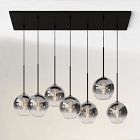 Sculptural 7-Light Chandelier - Build Your Own
