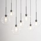 Sculptural 7-Light Chandelier - Build Your Own