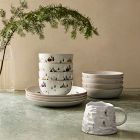 Holiday Skier Stoneware Dinnerware Collection