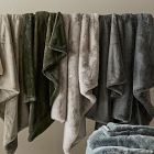 Faux Fur Plush Throw