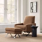Crawford Leather Recliner &amp; Ottoman Set