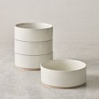 Straight-Sided Stoneware Cereal Bowl Sets
