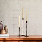 Twist Metal Candle Holders