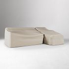 Westport Slim Profile Outdoor 2-Piece Chaise Sectional Protective Cover