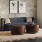 Hoffman Leather Ottoman