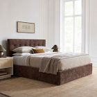 Emmett Tufted Side Storage Bed