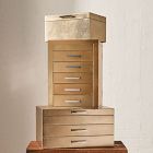 Mid-Century Champagne Lacquer Jewelry Boxes