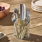 Resin Flatware &amp; Caddy (Set of 20)