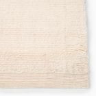 Plush Ribbed Shag Wool Rug