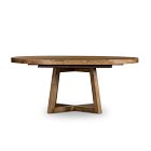 Emmerson® Solid Reclaimed Wood Round Extendable Dining Table (60"&ndash;72")