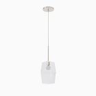 Sculptural Faceted Pendant (5.5"&ndash;7")
