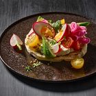 Nivo Metallic Salad Plates (Set of 6)