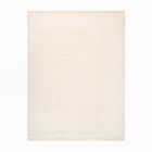 Plush Ribbed Shag Wool Rug