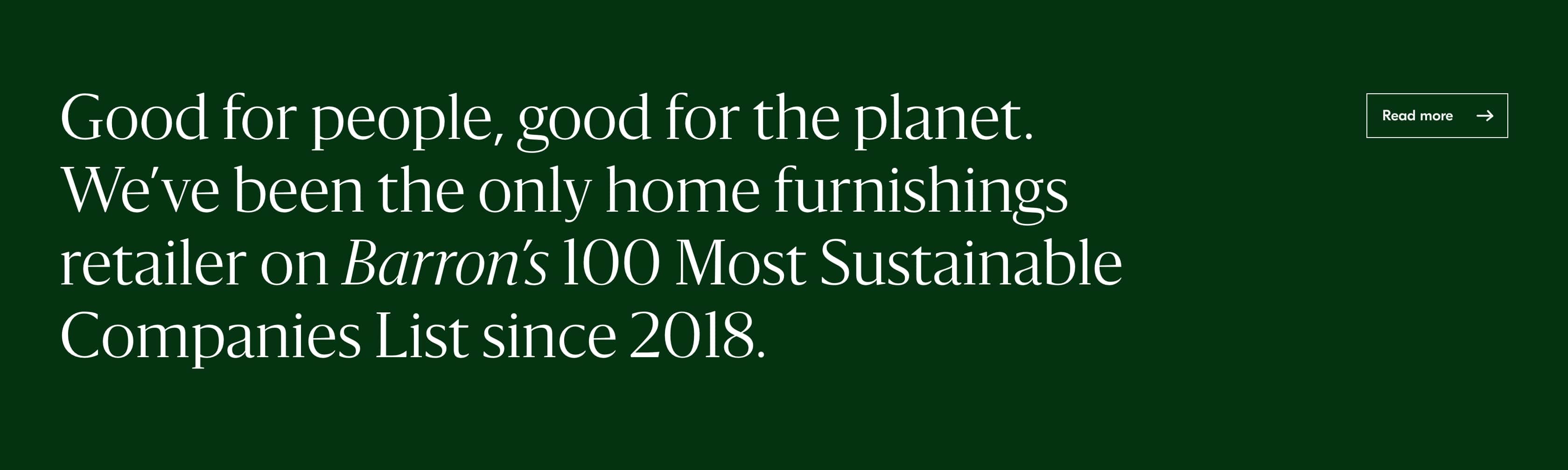 Sustainability