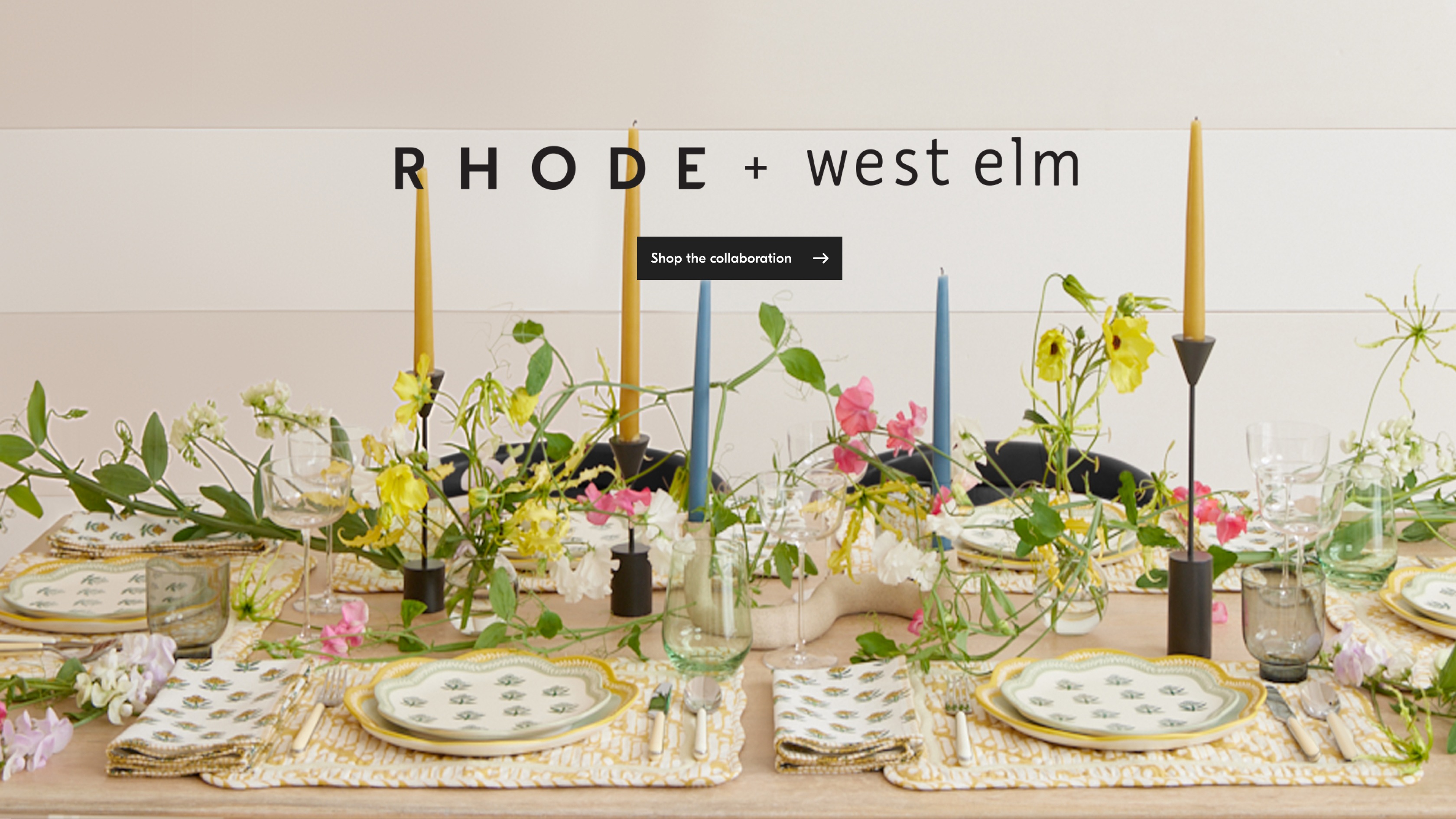 RHODE + west elm