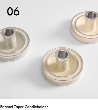 Enamel Candleholder