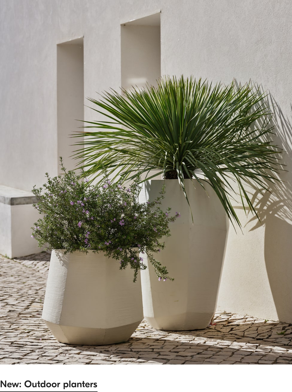 New: Outdoor planters