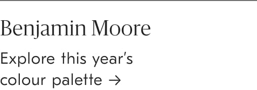 Benjamin Moore + west elm