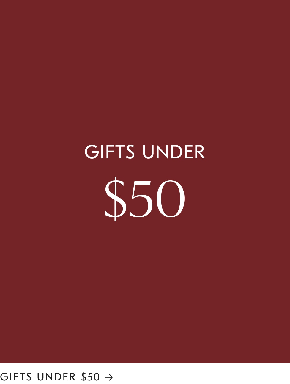 Gifts under $50