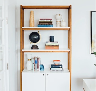 6 Organizing Hacks That Make Your Bookshelf Look Like A Work of