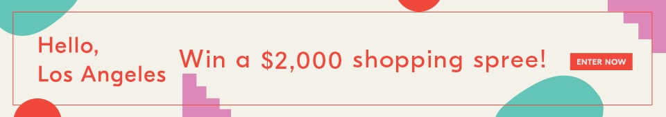 Win a $2,000 Shopping Spree