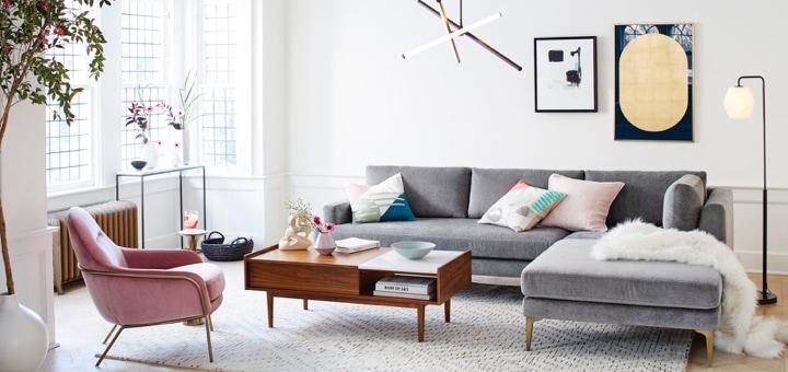 How To Arrange Living Room Furniture, West Elm Living Room Ideas