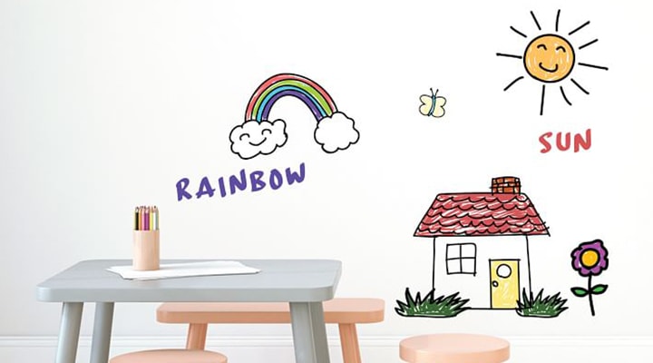 Tempaper Dry Erase Removable Wallpaper Tempaper Dry Erase Removable Wallpaper