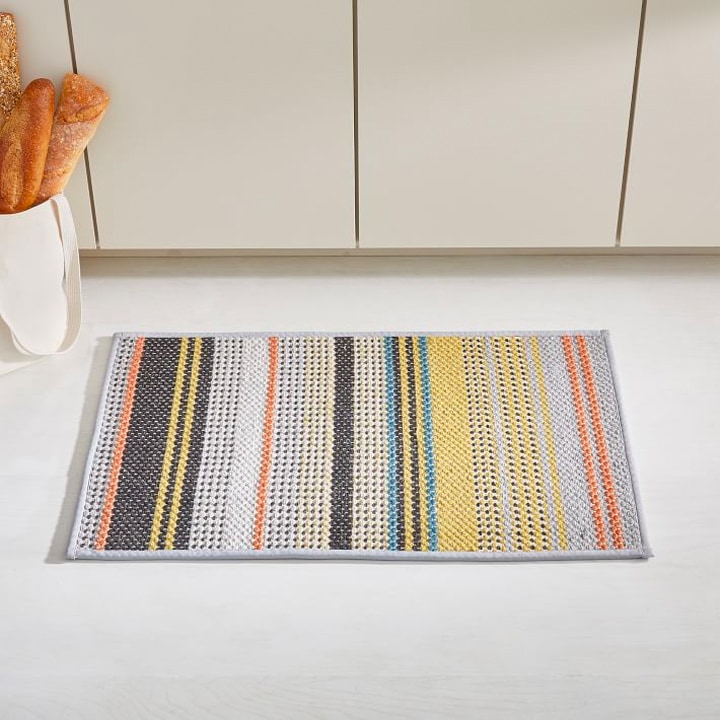 housewarming gift ideas - ombre kitchen mat