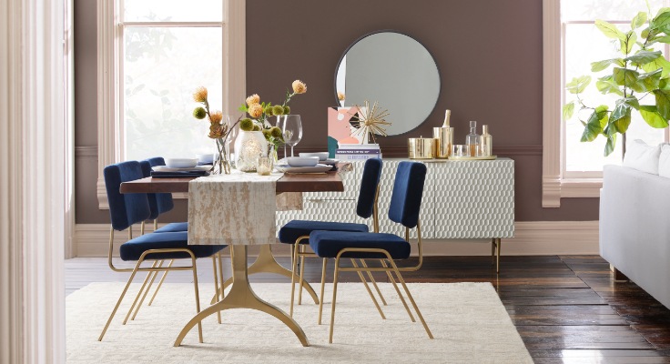 west elm table and chairs