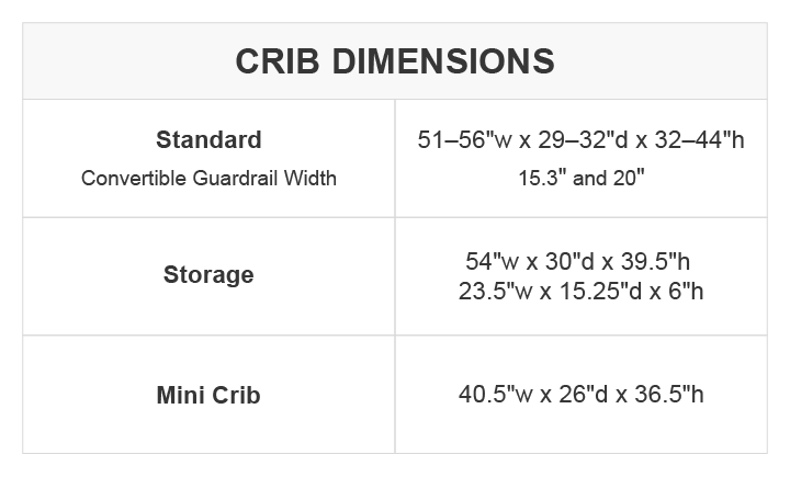 Crib Dimensions: How To Choose The Right Size