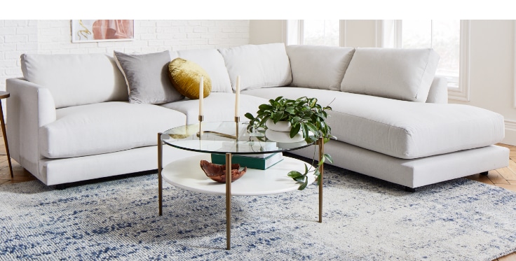 West elm couch haven discount