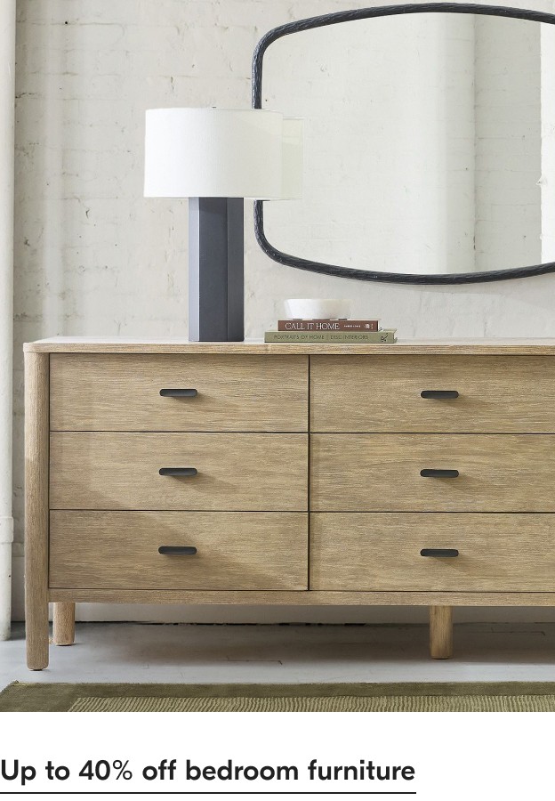 Up To 40% Off Bedroom Furniture