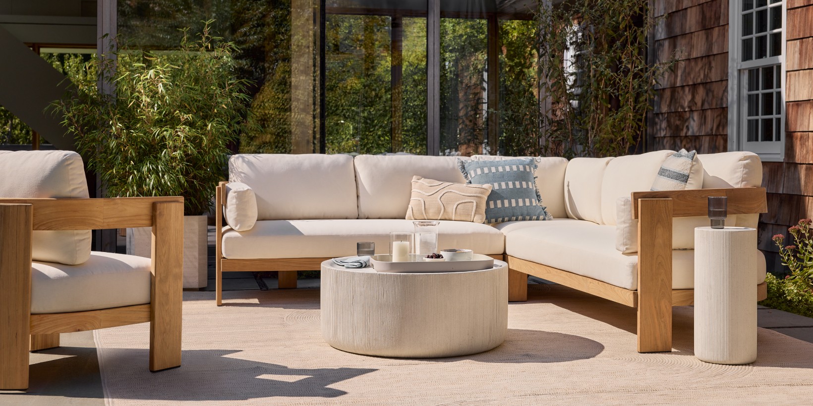 The Monterey Outdoor Teak Collection