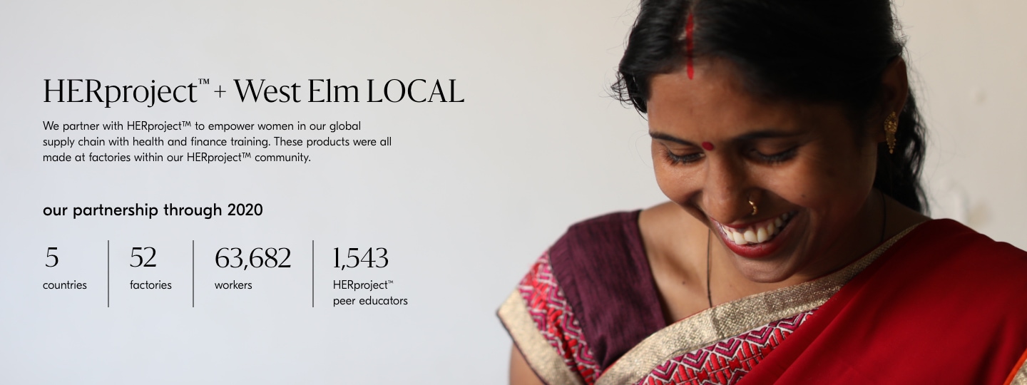 west elm local + HERproject