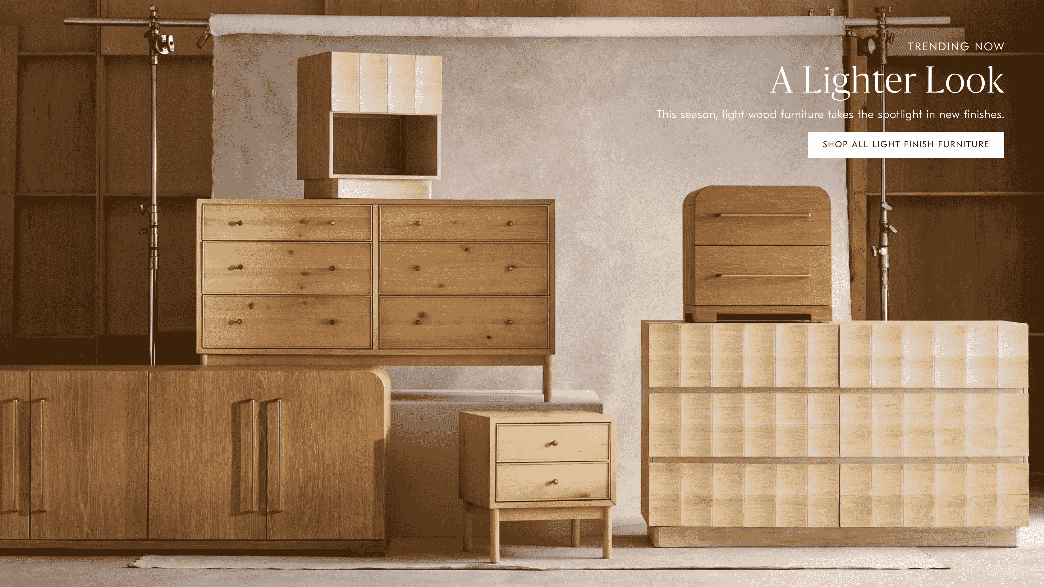 Shop all light finish furniture